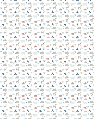 Blackout roller blind Mountains rain animals