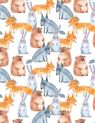 Blackout roller blind for window Animals