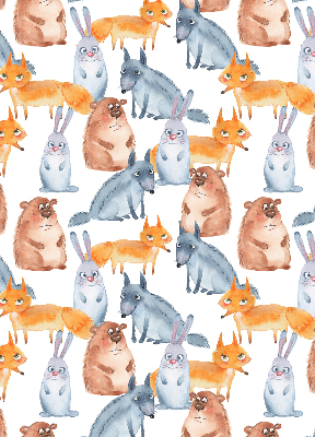 Blackout roller blind for window Animals