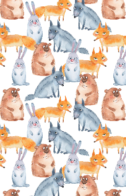 Blackout roller blind for window Animals