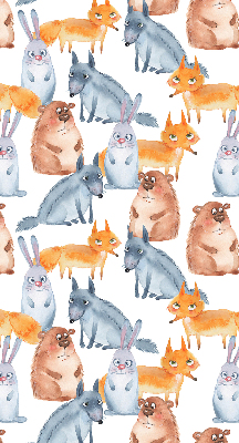 Blackout roller blind for window Animals