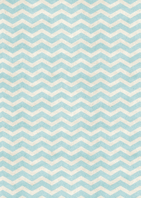 Fabric roller blind for window Blue zigzags