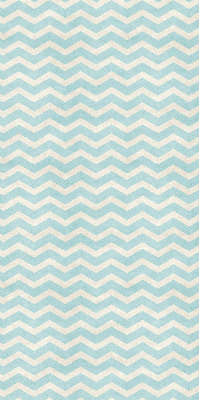 Fabric roller blind for window Blue zigzags