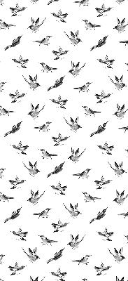 Blackout roller blind for window Birds
