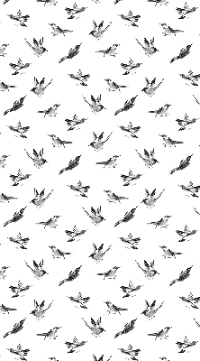 Blackout roller blind for window Birds
