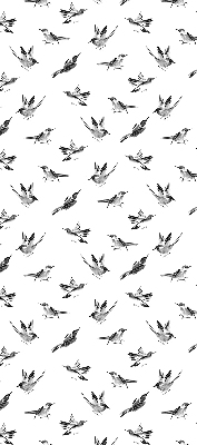 Blackout roller blind for window Birds