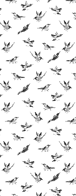 Blackout roller blind for window Birds