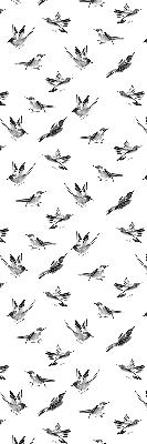 Blackout roller blind for window Birds