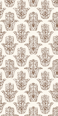Fabric roller blind for window Pattern