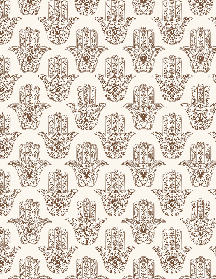 Fabric roller blind for window Pattern