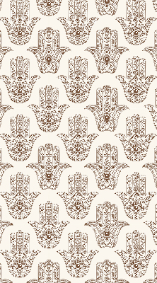 Fabric roller blind for window Pattern