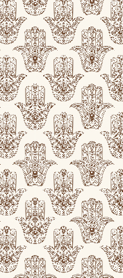 Fabric roller blind for window Pattern