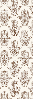 Fabric roller blind for window Pattern