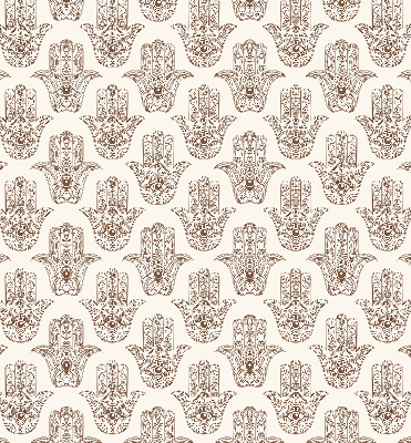Fabric roller blind for window Pattern