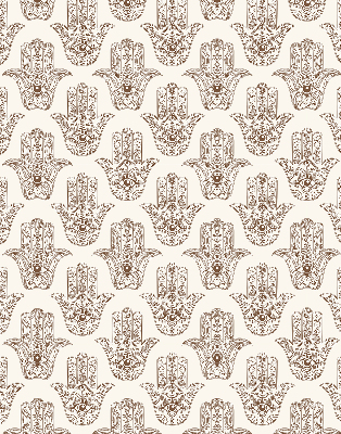 Fabric roller blind for window Pattern