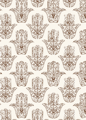 Fabric roller blind for window Pattern
