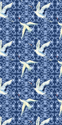 Blackout roller blind for window Herons