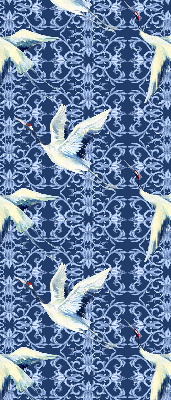 Blackout roller blind for window Herons
