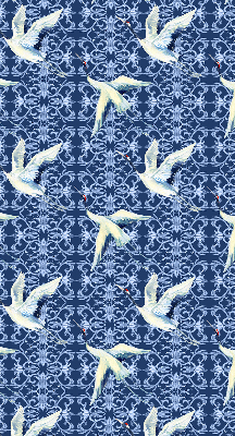 Blackout roller blind for window Herons