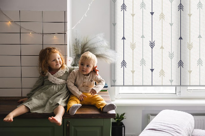 Fabric roller blind for window Shots