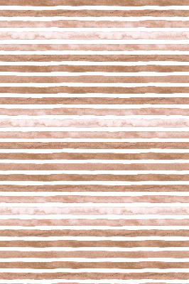 Blackout roller blind Brown painted stripes