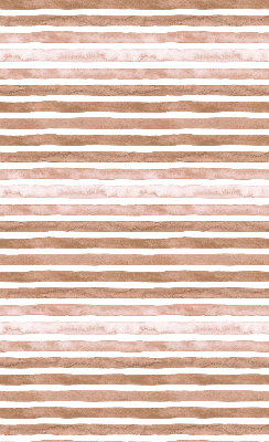 Blackout roller blind Brown painted stripes