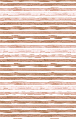 Blackout roller blind Brown painted stripes