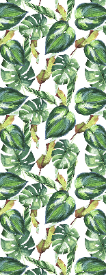 Blackout roller blind Tropical plants