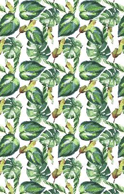 Blackout roller blind Tropical plants