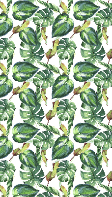 Blackout roller blind Tropical plants