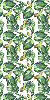 Blackout roller blind Tropical plants