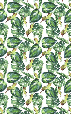 Blackout roller blind Tropical plants