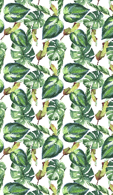 Blackout roller blind Tropical plants