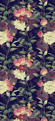 Blackout roller blind Flowers