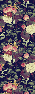 Blackout roller blind Flowers