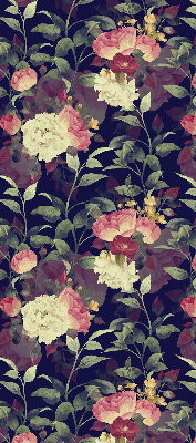 Blackout roller blind Flowers