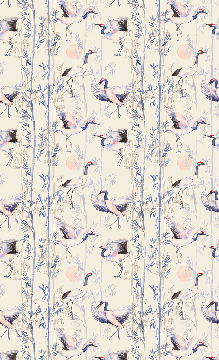 Blackout roller blind for window Herons