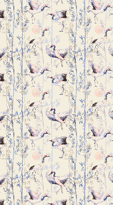 Blackout roller blind for window Herons