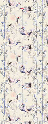 Blackout roller blind for window Herons