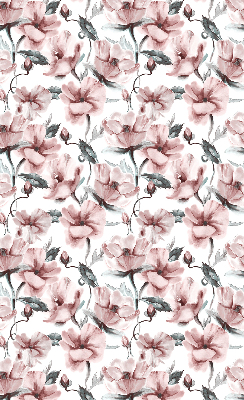Blackout roller blind Pink flowers