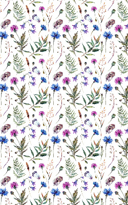 Blackout roller blind Colorful flowers