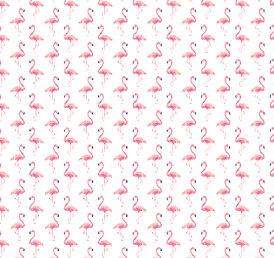 Blackout roller blind for window Flamingos