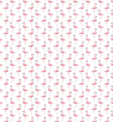 Blackout roller blind for window Flamingos
