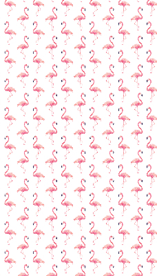 Blackout roller blind for window Flamingos