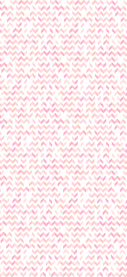 Blackout roller blind Pink up and down arrows