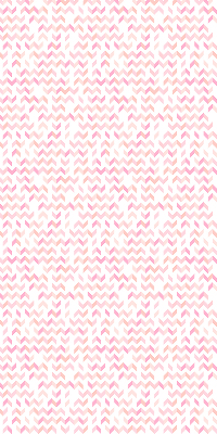 Blackout roller blind Pink up and down arrows