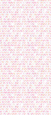 Blackout roller blind Pink up and down arrows