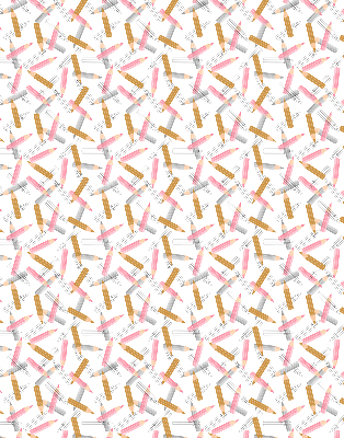 Blackout roller blind Crayons
