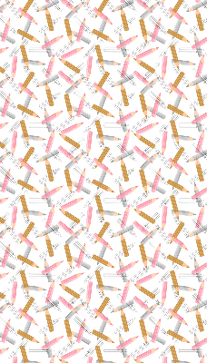 Blackout roller blind Crayons