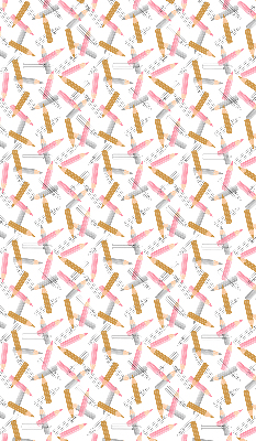 Blackout roller blind Crayons